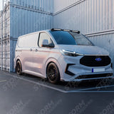 Ford Transit Custom MK2 2024 on Luminex Roof Light Pod With Amber Strobe Gloss Black