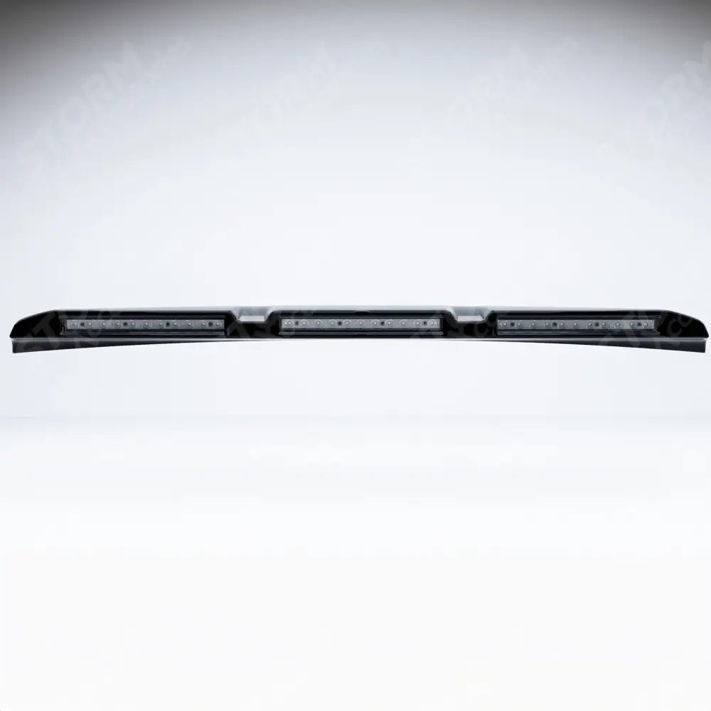 Ford Transit Custom MK2 2024 on Luminex Roof Light Pod With Amber Strobe Gloss Black