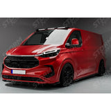 Ford Transit Custom MK2 2024 on Luminex Roof Light Pod With Amber Strobe Gloss Black