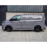 Ford Transit Custom MK2 2024 on LWB Side Skirt Splitters V2 In Gloss Black