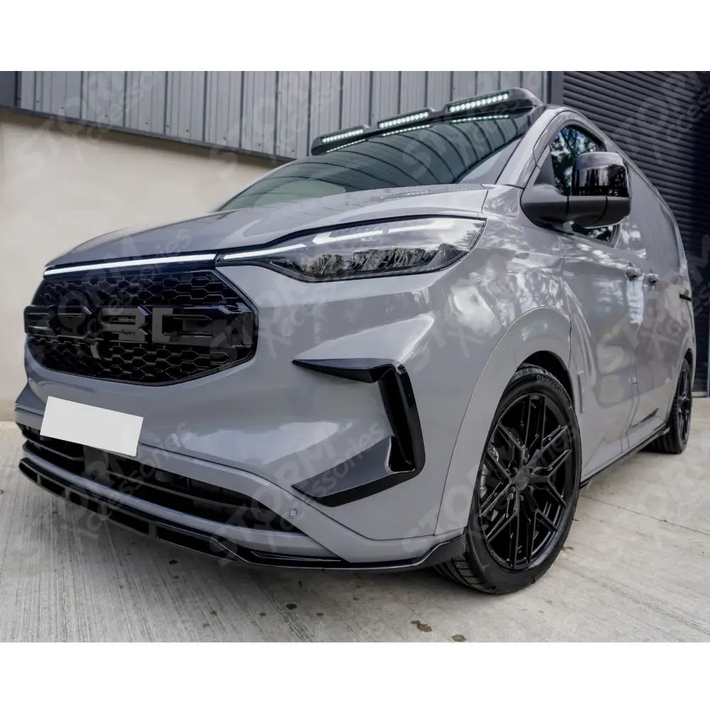 Ford Transit Custom MK2 2024 On Mirror Cap Replacement In Gloss Black