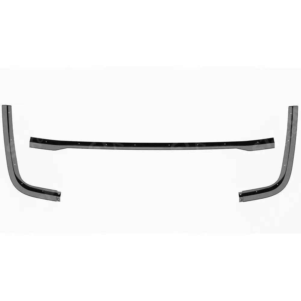 Ford Transit Custom MK2 2024 on Rear Bumper Splitter In Gloss Black 3 Piece