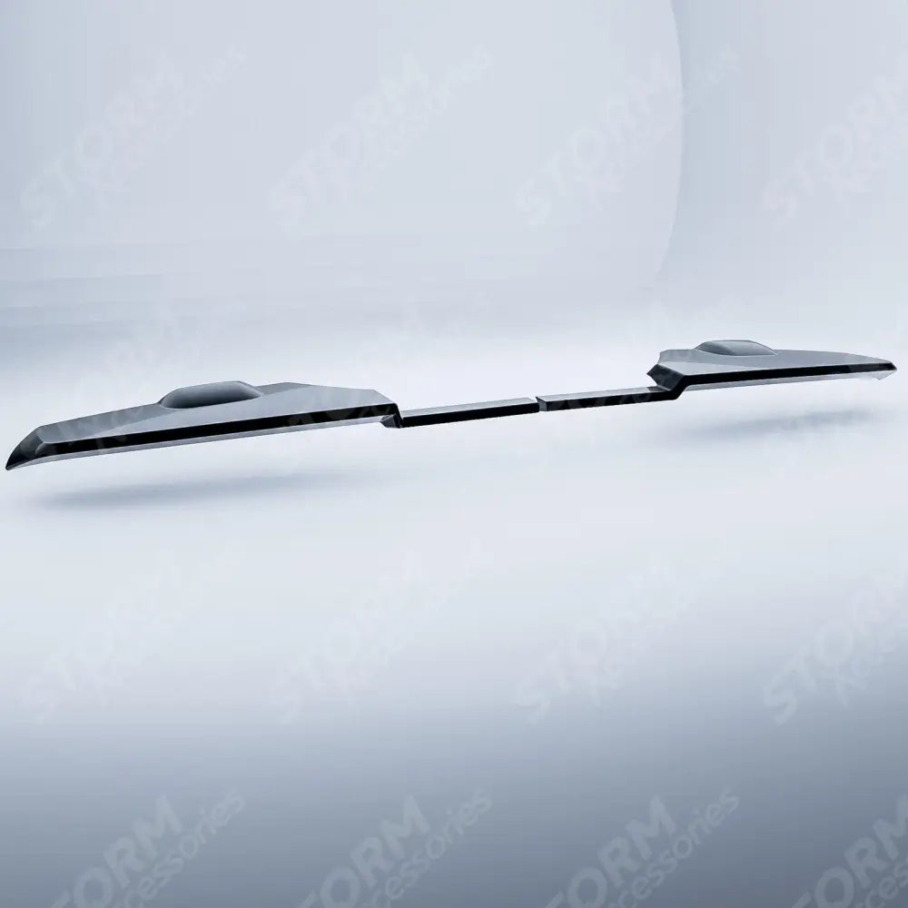 Ford Transit Custom MK2 2024 on V2 Rear Spoiler In Gloss Black For Barn Door