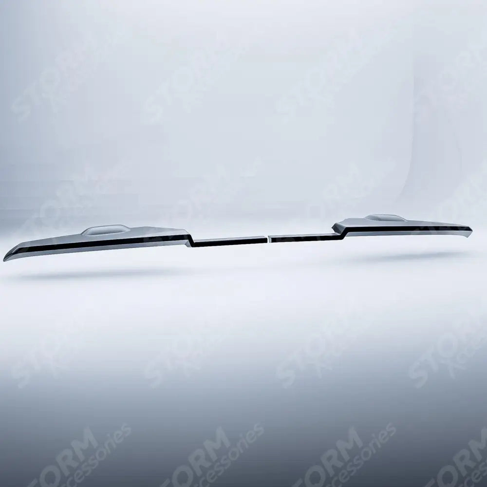 Ford Transit Custom MK2 2024 on V2 Rear Spoiler In Gloss Black For Barn Door