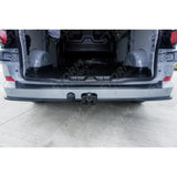 Ford Transit Custom MK2 2024+ Rear Bumper Protector Black Matte Texture Barn Door