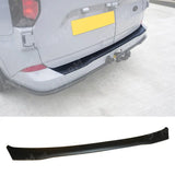 Ford Transit Custom MK2 2024+ Rear Bumper Protector Black Matte Texture Barn Door