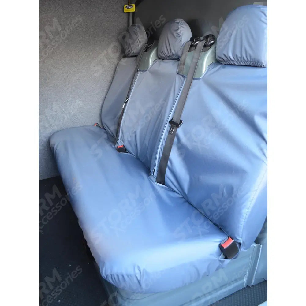 Ford Transit Van 2000-2013 Rear Seat Covers - Grey