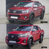 Front Bumper Conversion Invincible X Rocco Edition Set For Toyota Hilux Mk8 2016-2020