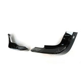 Front Bumper Lower Wide Body Canards In Gloss Black For Land Rover Defender L663 90 / 110 / 130 2020 On