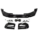 Front Bumper Splitter In Gloss Black For Land Rover Defender L663 90 / 110 / 130 2020 On