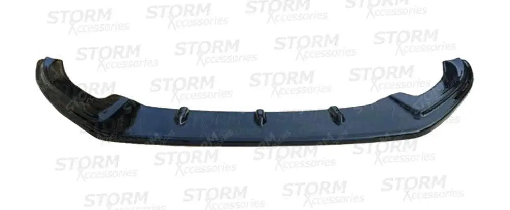 Front Bumper Spoiler Splitter Lip Gloss Black For Vw Caddy 2015 - 2020