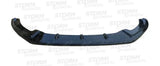 Front Bumper Spoiler Splitter Lip Gloss Black For Vw Caddy 2015 - 2020