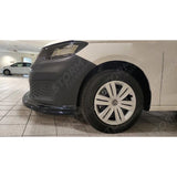 Front Bumper Spoiler Splitter Lip Gloss Black For Vw Caddy 2021 On