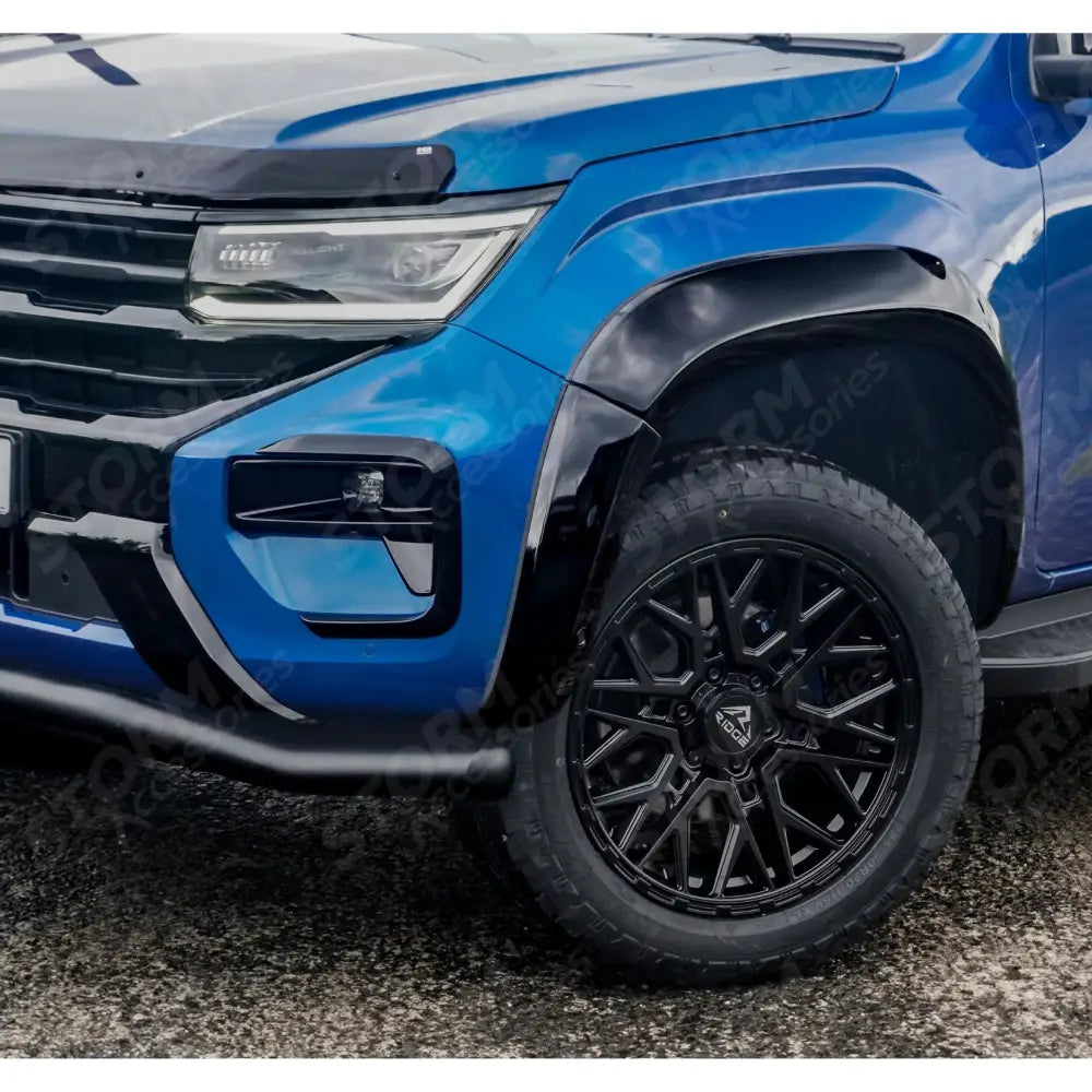 Front Canard Loops V1 In Gloss Black For Volkswagen Amarok 2023+
