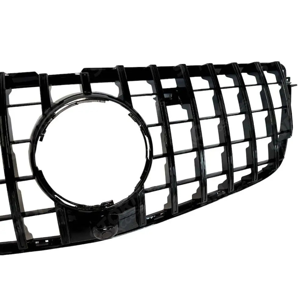 Front Grille GT Style In Gloss Black For Mercedes W166 2013-2015 - Front Grille