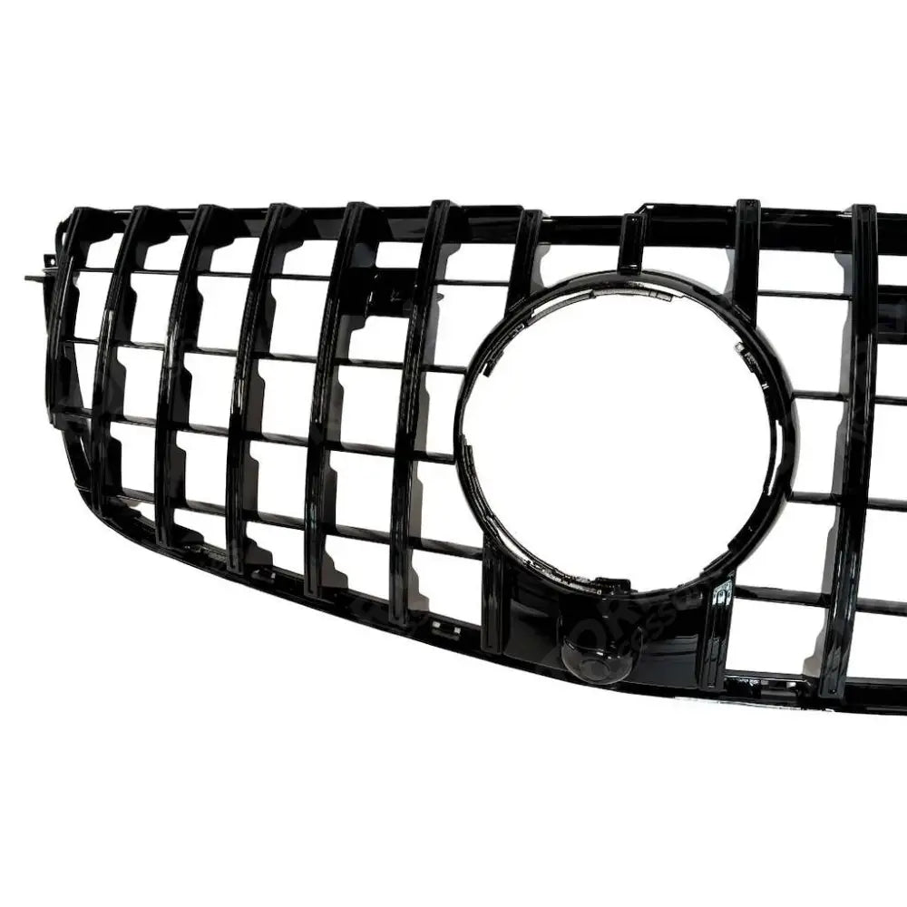 Front Grille GT Style In Gloss Black For Mercedes W166 2013-2015 - Front Grille
