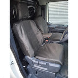 Front Seat Covers in Black For Kia PV5 Cargo & Passenger 2025+ - Seat Covers