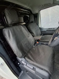Front Seat Covers in Black For Kia PV5 Cargo & Passenger 2025+ - Seat Covers