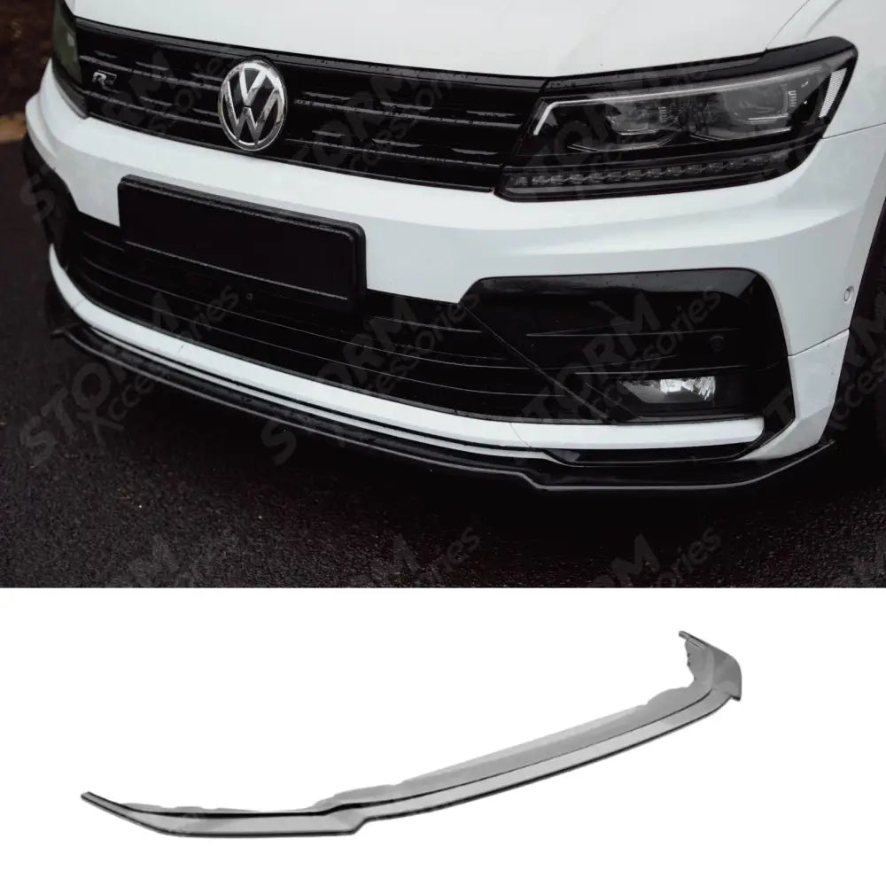 Front Splitter For VW Tiguan MK2 R-Line 2015-2020