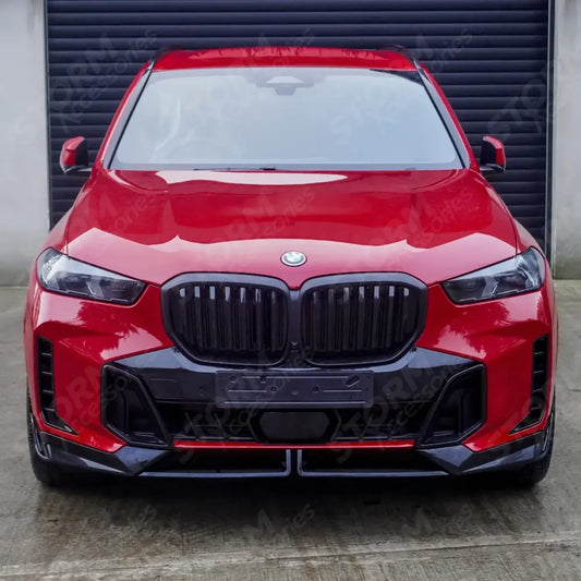 Front Splitter In Gloss Black For BMW X5 G05 LCI M Sport 2023+