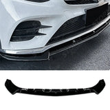 Front Splitter in Gloss Black For Mercedes GLC X253 Amg LINE Pre Facelift 2016-2019