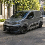Front Splitter in Gloss Black For Peugeot Partner / Citroen Berlingo 2023+ - Front Splitter