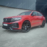 Front Splitter In Gloss Black For Volkswagen Touareg MK3 Facelift R Line 2023+