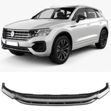 Front Splitter In Gloss Black For Volkswagen Touareg MK3 Pre Facelift R Line 2018-2023