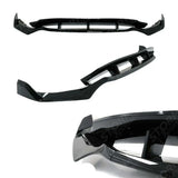 Front Splitter In Gloss Black Black Knight For Bmw X5 G05 2018-2022