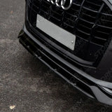 Front Splitter Lip For Audi SQ7 MK2 Facelift 2019+ / Audi Q7 S-Line MK2 Facelift 2019+