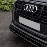 Front Splitter Lip For Audi SQ7 MK2 Facelift 2019+ / Audi Q7 S-Line MK2 Facelift 2019+