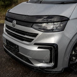 Front Splitter Lip In Gloss Black For Volkswagen Transporter T7 2025 on