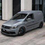 Front Splitter Version 2 in Gloss Black For Volkswagen Caddy 2015-2020