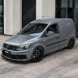 Front Splitter Version 2 in Gloss Black For Volkswagen Caddy 2015-2020