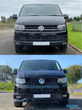 Front Sport-line Bumper Extension For Vw Transporter T6 - 2015 - 2024