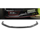 Front Sport-line Spoiler Splitter Lip Gloss Black For Vw T6 Transporter 2015 - 2024