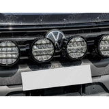 Front Spotlight Mount Bracket Bar Black Choose Lazer Lamps For Volkswagen Amarok 2023+