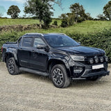 Front Spotlight Mount Bracket Bar Black Choose Lazer Lamps For Volkswagen Amarok 2023+