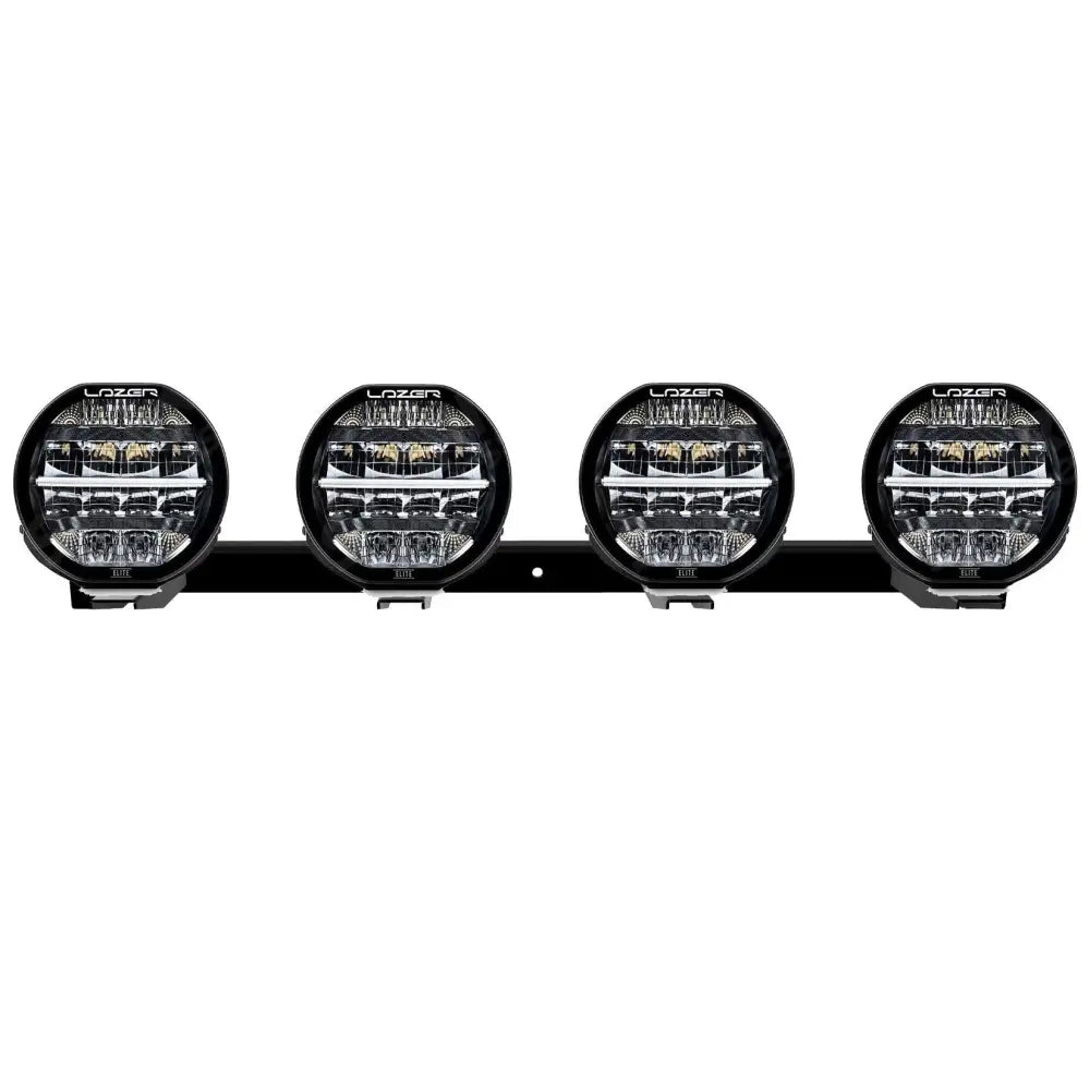 Front Spotlight Mount Bracket Bar Black Choose Lazer Lamps For Volkswagen Amarok 2023+