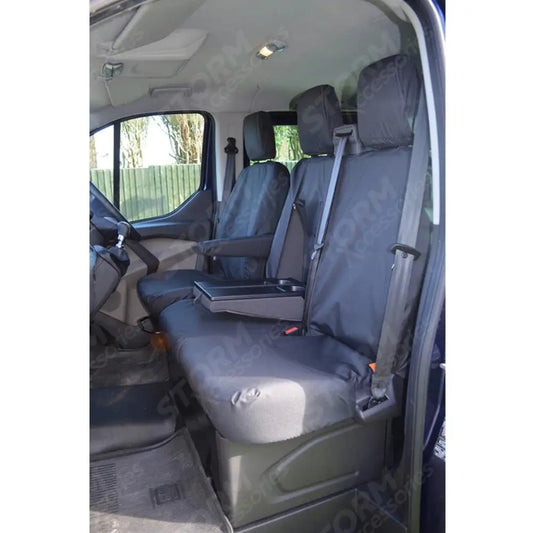 Front Tailored Seat Covers 3 Seat With Work Tray For Maxus Deliver 9 & Edeliever 9 2020+