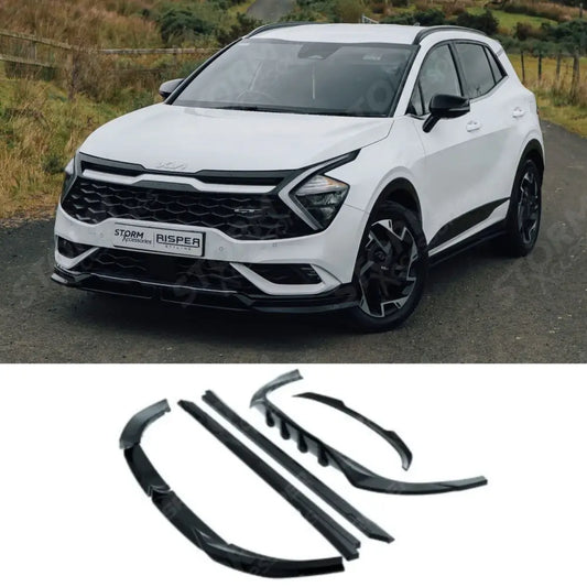 Full Aero Body Kit In Gloss Black For Kia Sportage MK5 GT Line 2021-2025