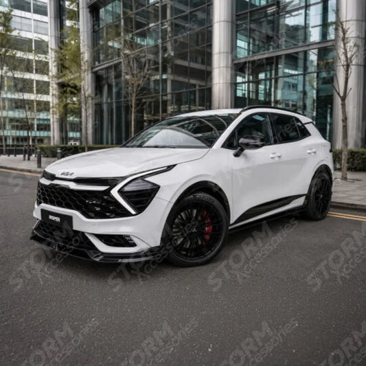 Full Aero Body Kit In Gloss Black For Kia Sportage MK5 GT Line 2021-2025