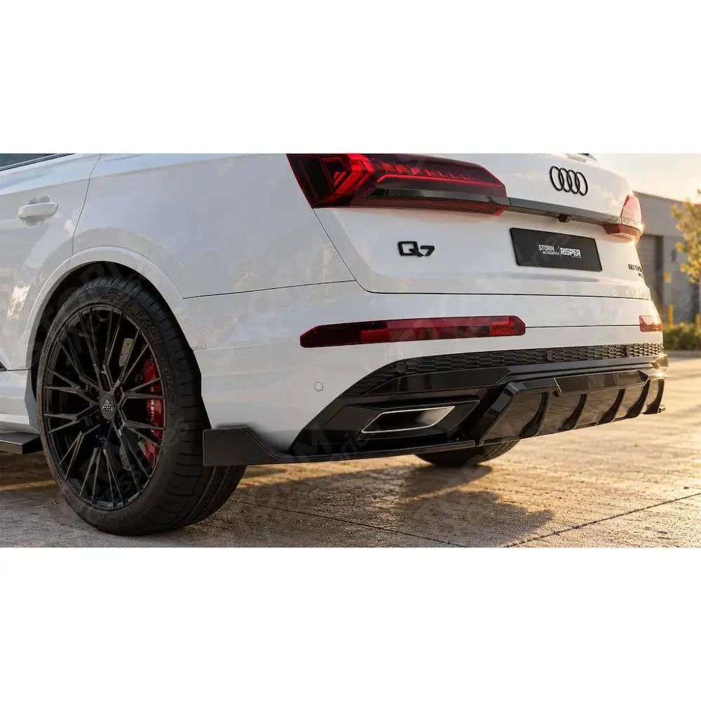 Full Aero Kit in Gloss Black For Audi Q7 S LINE 4m 2019+