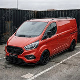 Full Aero Kit in Gloss Black For Ford Transit Custom Mk1 Facelift 2017-2023