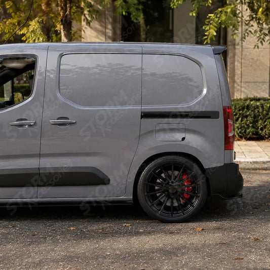Full Aero Kit in Gloss Black For Peugeot Partner / Citroen Berlingo 2023+