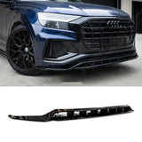 Full Aero Low Line Kit In Gloss Black By Risper Styling For Audi Q8 S Line 2018-2023