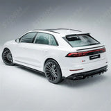 Full Aero Low Line Kit In Gloss Black For Audi Q8 S-Line 2023+
