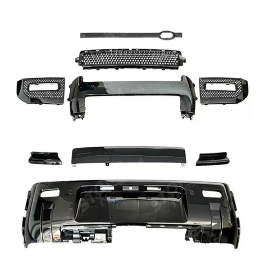 Full Exterior Front & Rear Black Pack 007 For Land Rover Defender L663 110 // 90 2020 On
