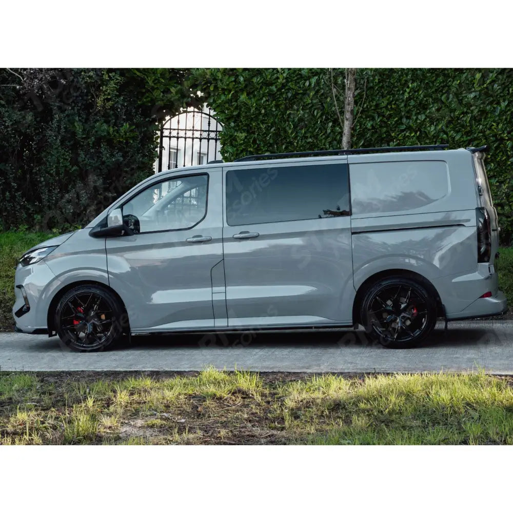 Full Low Line Aero Kit V1 In Gloss Black For Ford Transit Custom MK2 LWB 2024 on