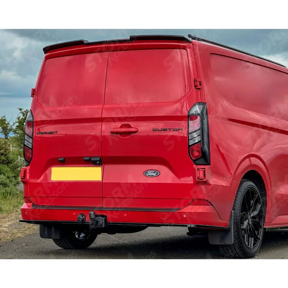 Full Low Line Aero Kit V2 In Gloss Black For Ford Transit Custom MK2 LWB 2024 on